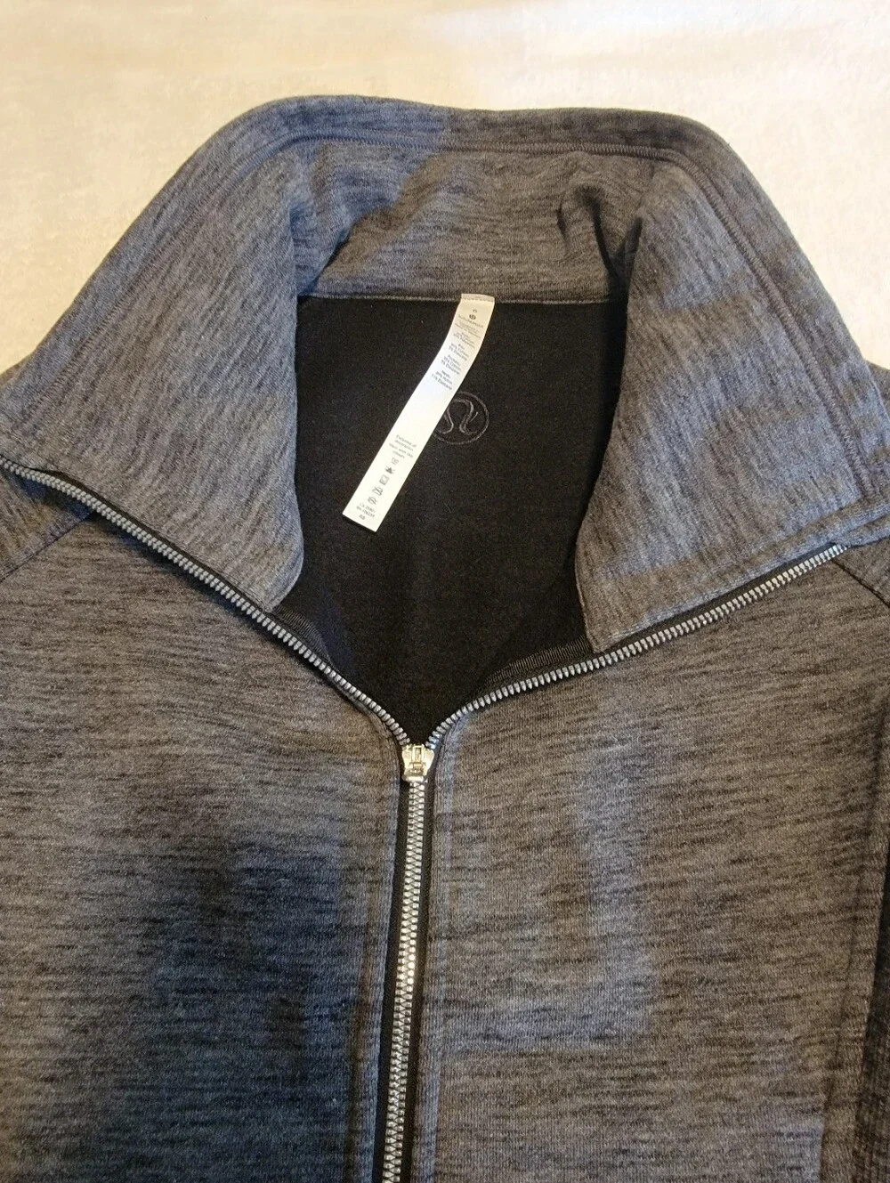 Lululemon Radiant Jacket II Heathered Core Dark Grey